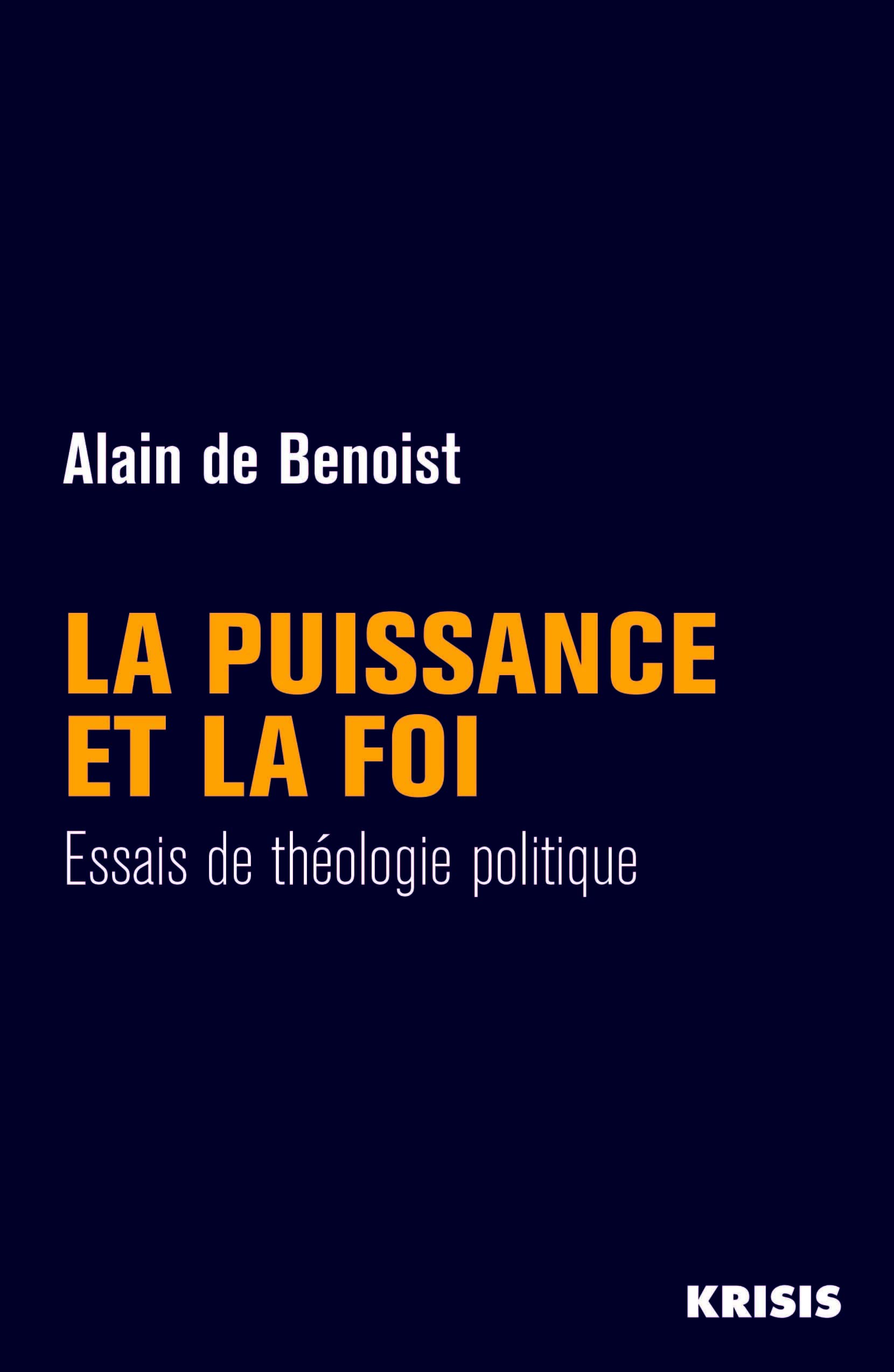La puissance et la foi: Essais de théologie politique book