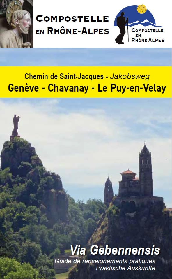 GENEVE_LE PUY EN VELAY: COMPOSTELLE_GENEVE_CHAVANAY_LE PUY EN VELAY EDITION 2024/2025 (2024) Leisure, Home & Garden