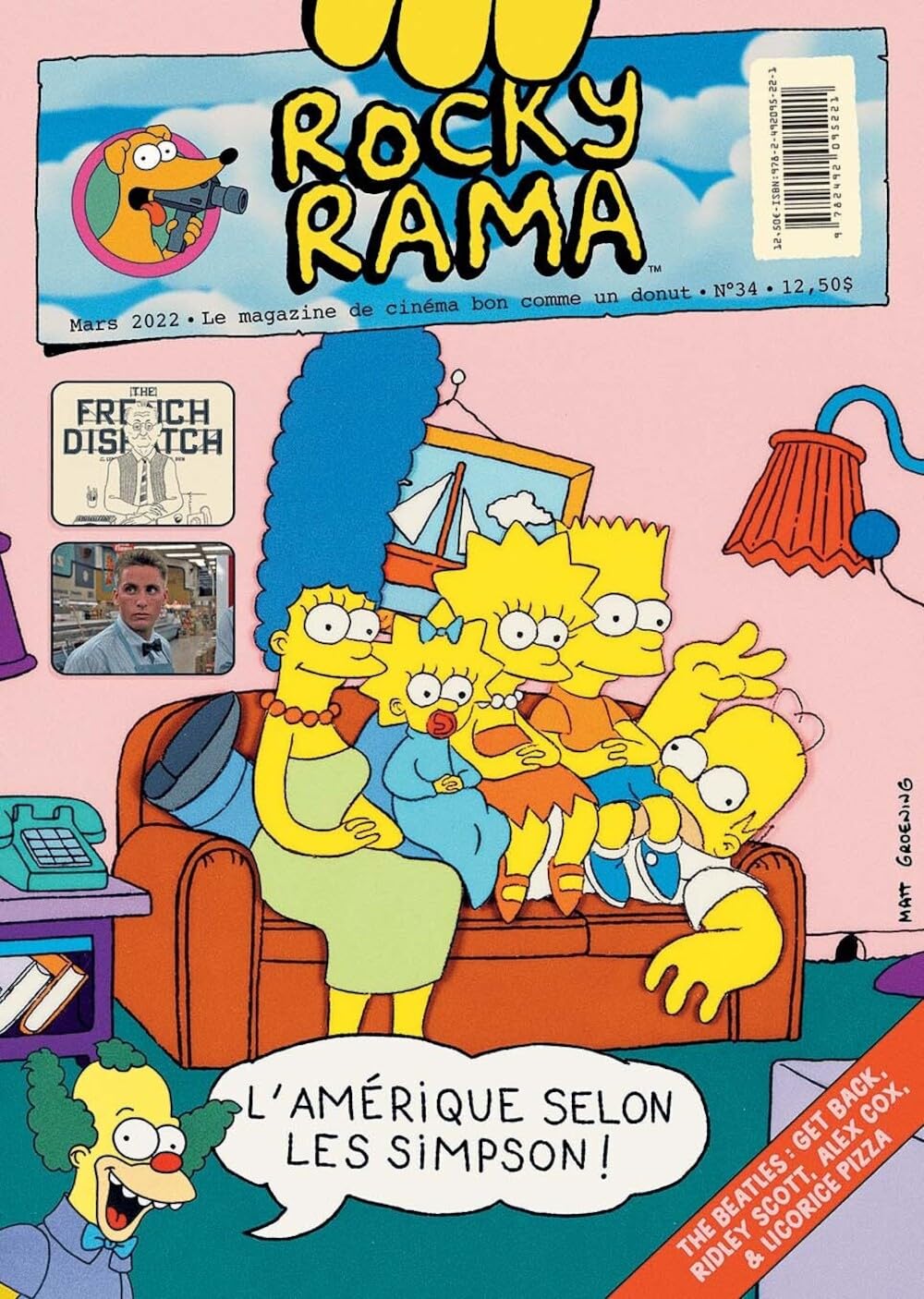 Rockyrama n°34 : L'Amérique selon les Simpson book