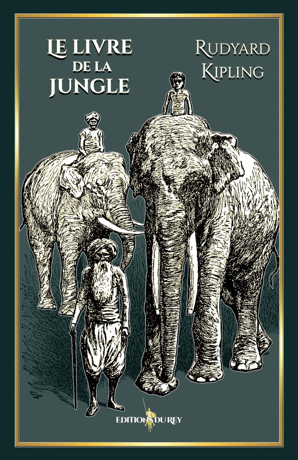 Le livre de la jungle: - Edition illustrée par 40 dessins originaux book