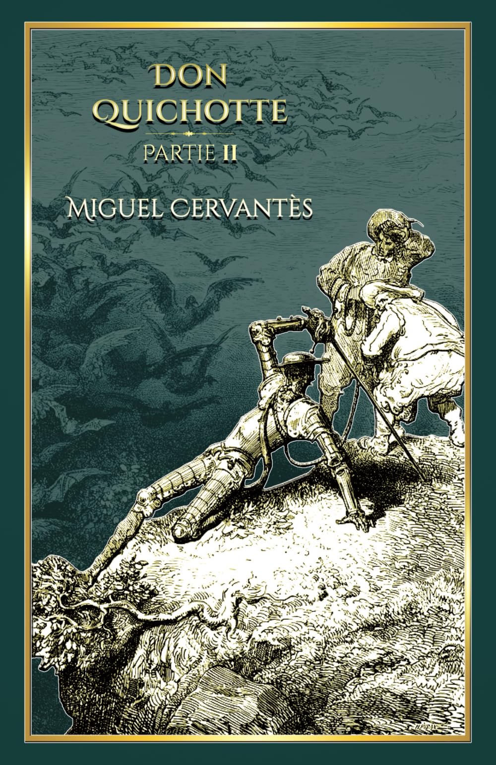 Don Quichotte - Partie II: - Edition illustrée par 380 gravures book