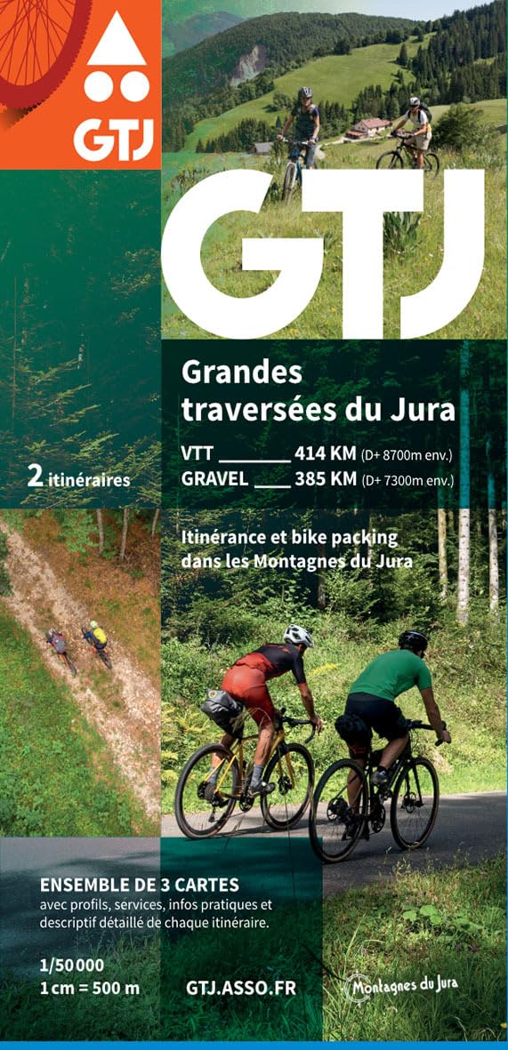 Grande traversée du Jura VTT et Gravel book