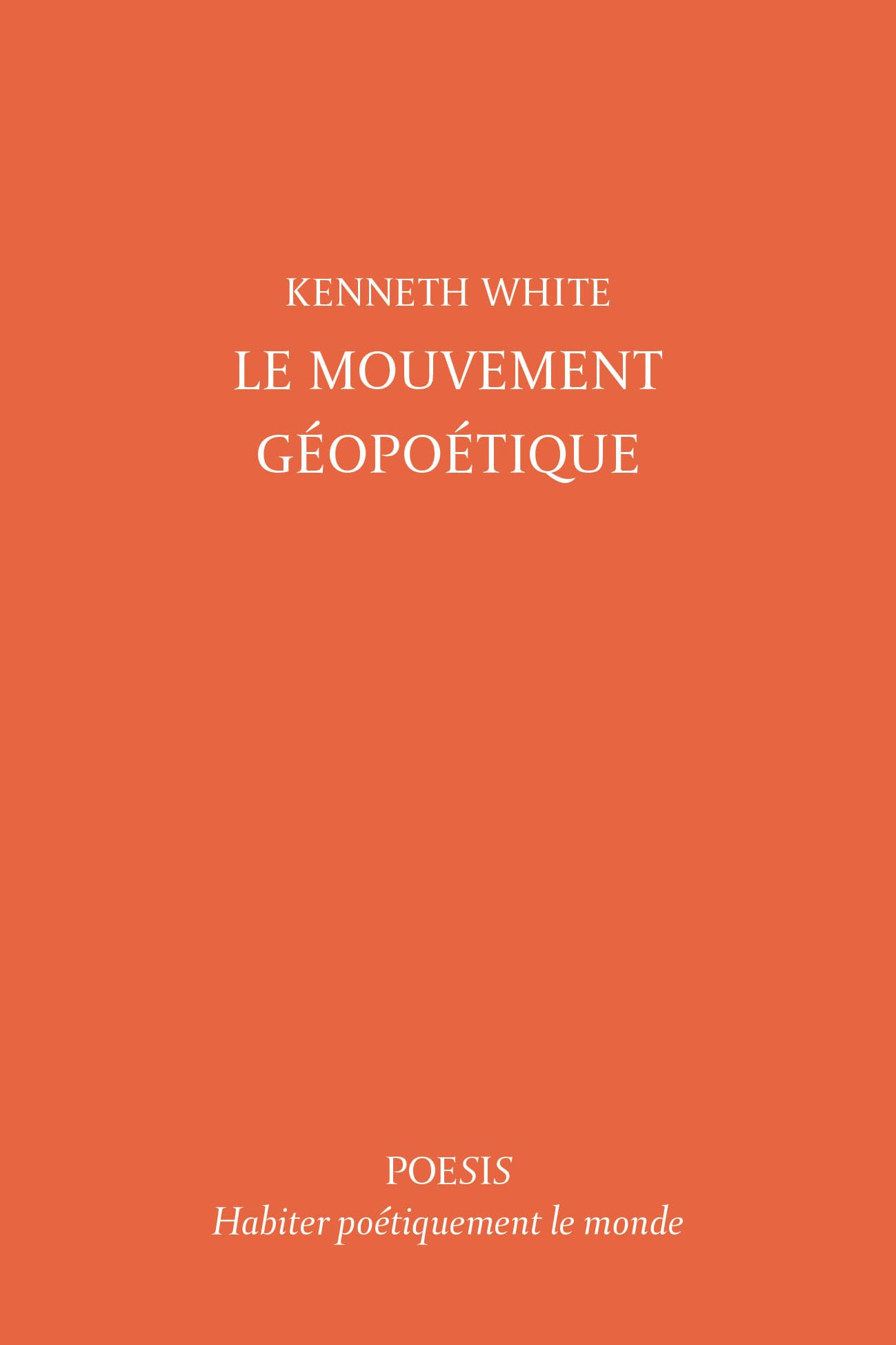 Le mouvement géopoétique book