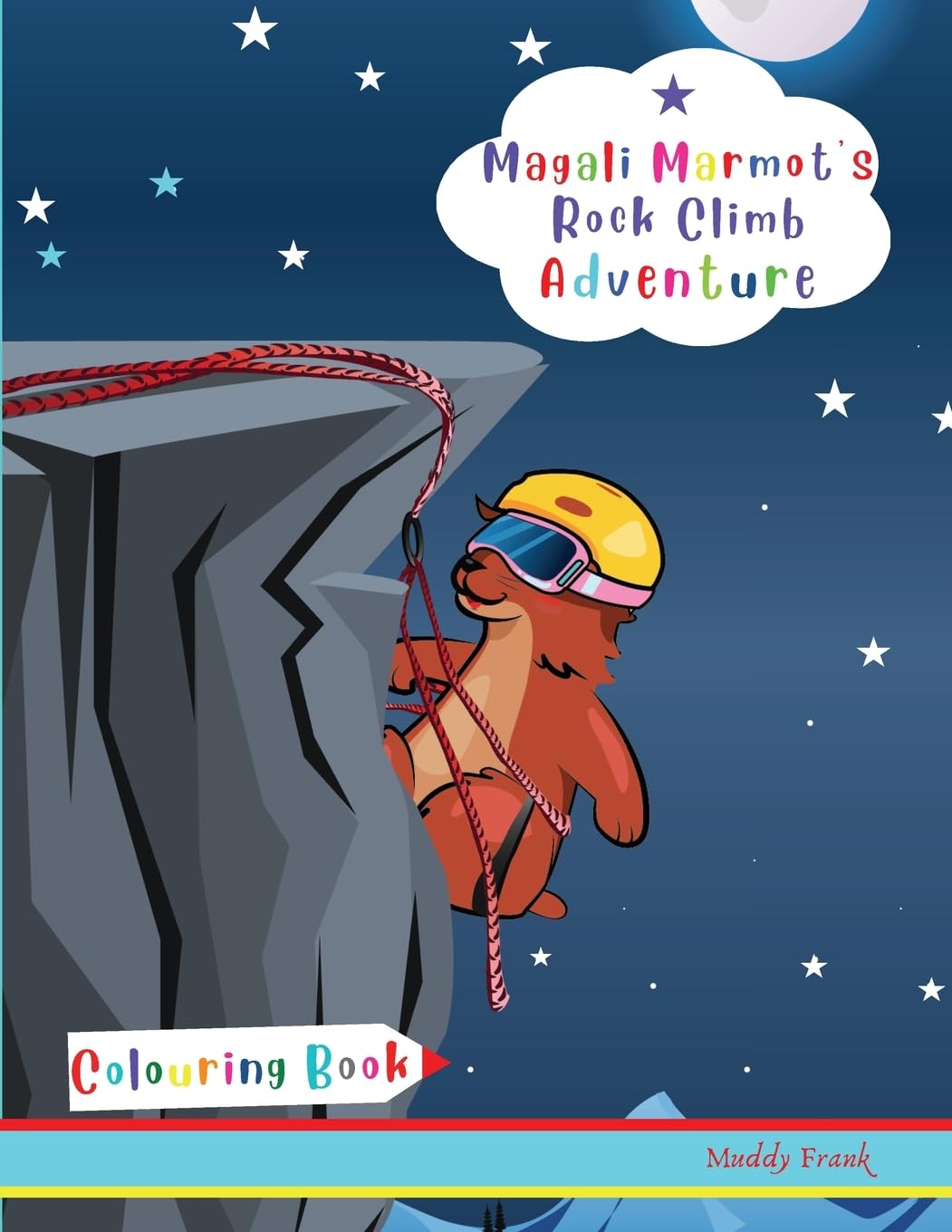 Magali Marmot's Rock Climb Adventure Colouring Book Study Guides
