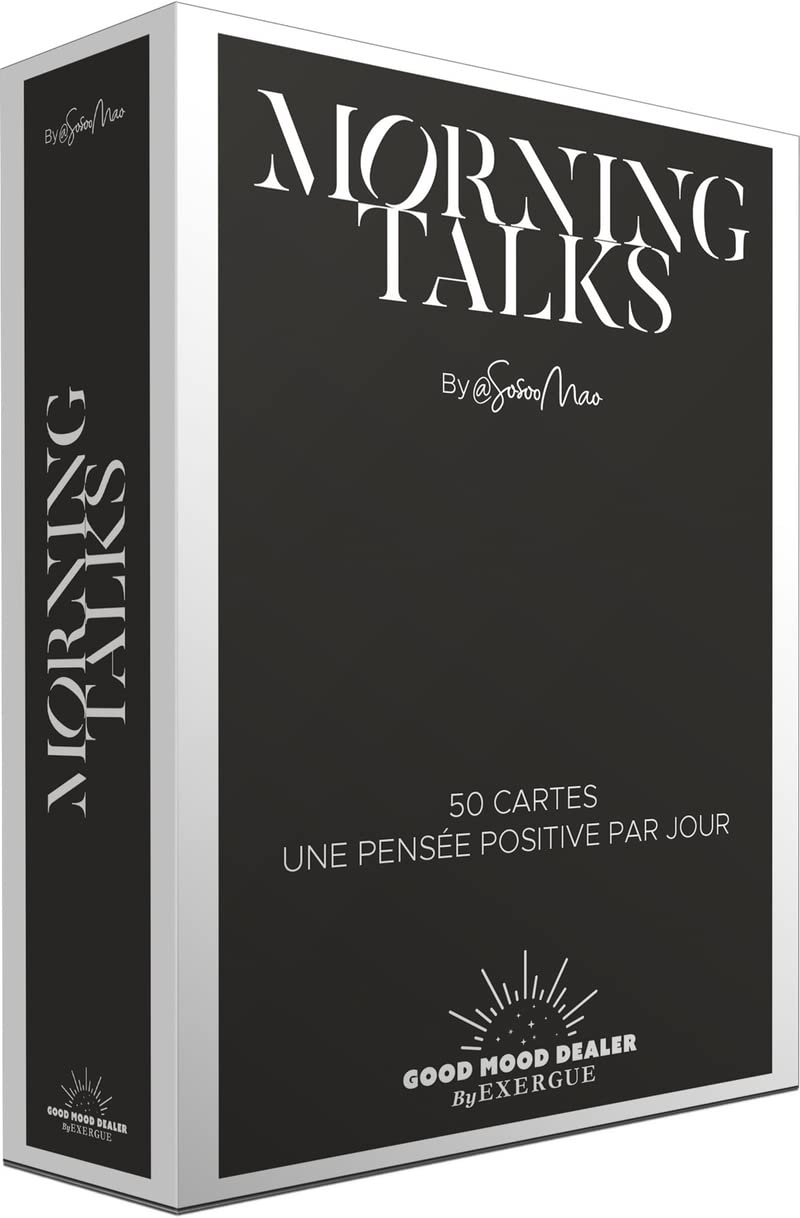 Morning Talks: 50 cartes une pensée positive par jour Lifestyle