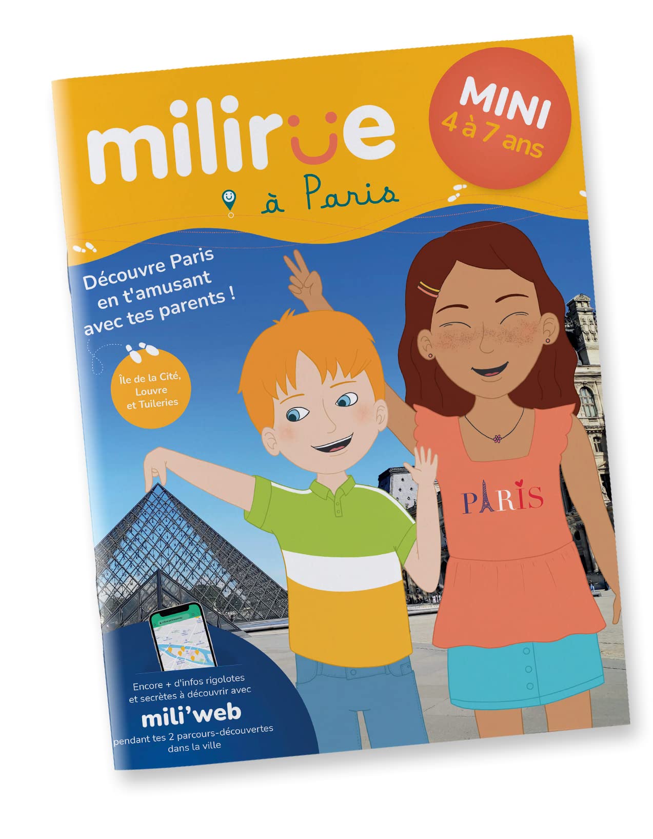 Milirue à Paris Mini: Découvre Paris en t'amusant avec tes parents ! book