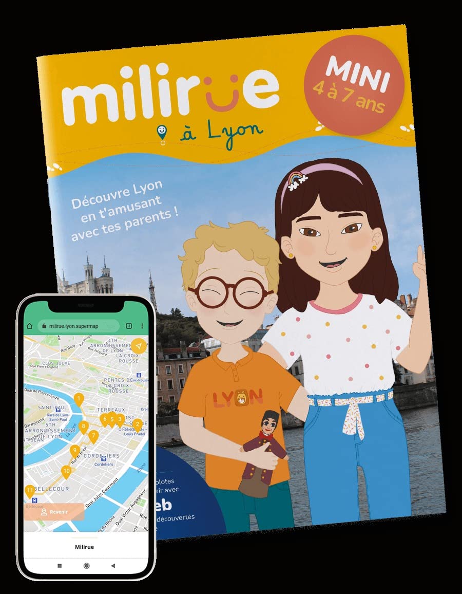 Milirue à Lyon Mini: Découvre Lyon en t'amusant avec tes parents ! book