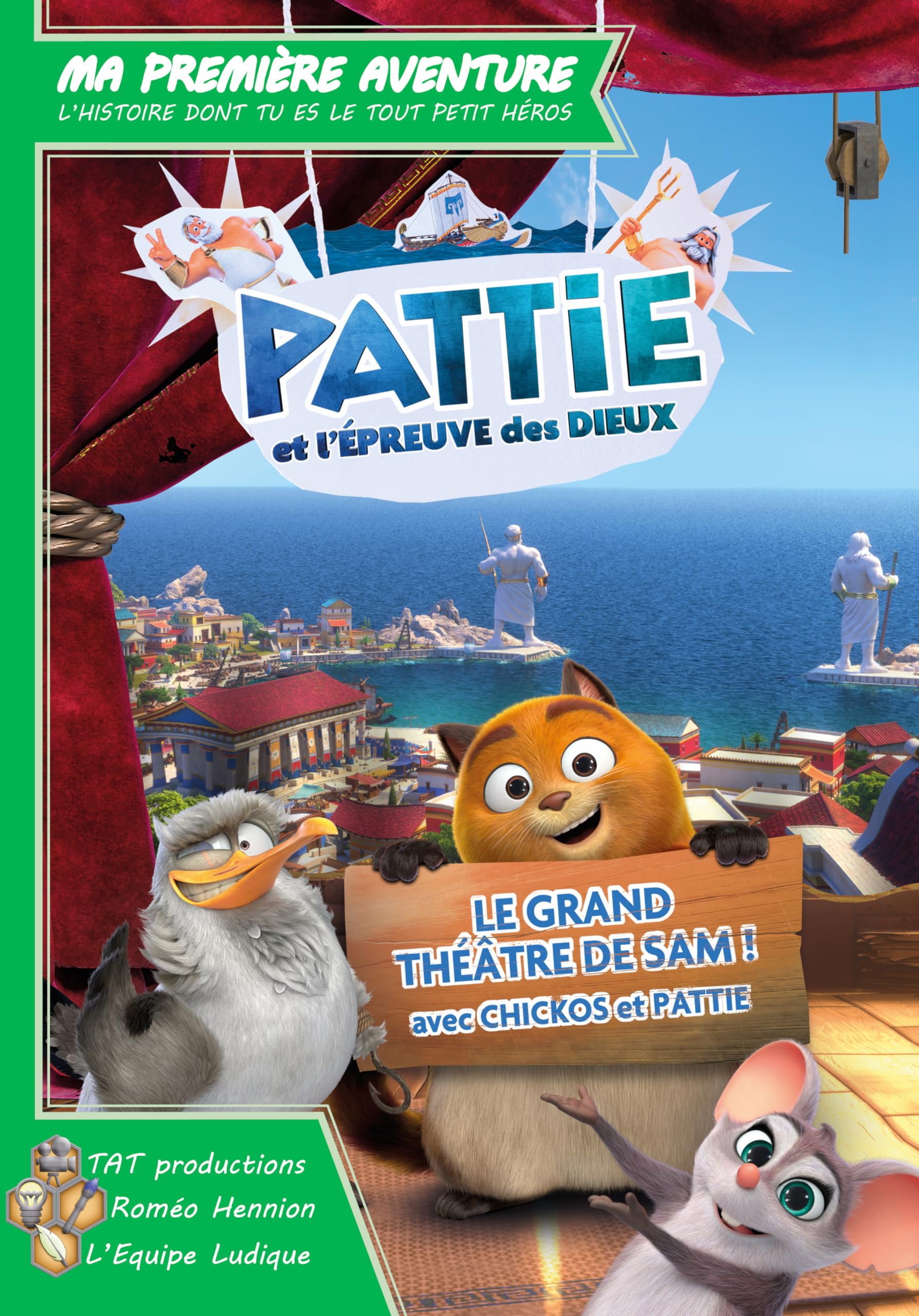 Pattie et l'épreuve des Dieux book