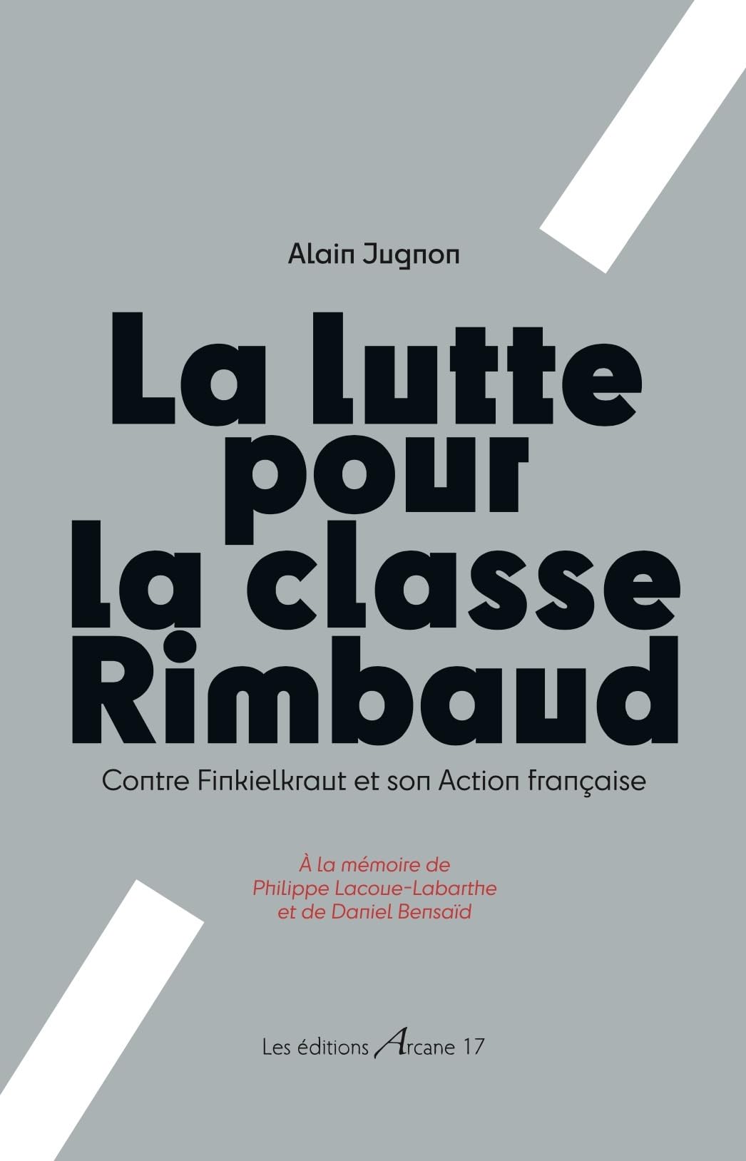 La Lutte pour la classe de Rimbaud book