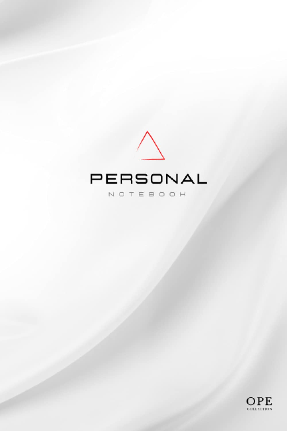 OPE Collection - Personal NoteBook White Edition | Carnet A5 - 200 Pages Blanches Lignées 90g/m²: Cahier d'écriture, Bloc-Note, Croquis, Dessin, Journal Intime Adulte, Couverture Blanche Mate book