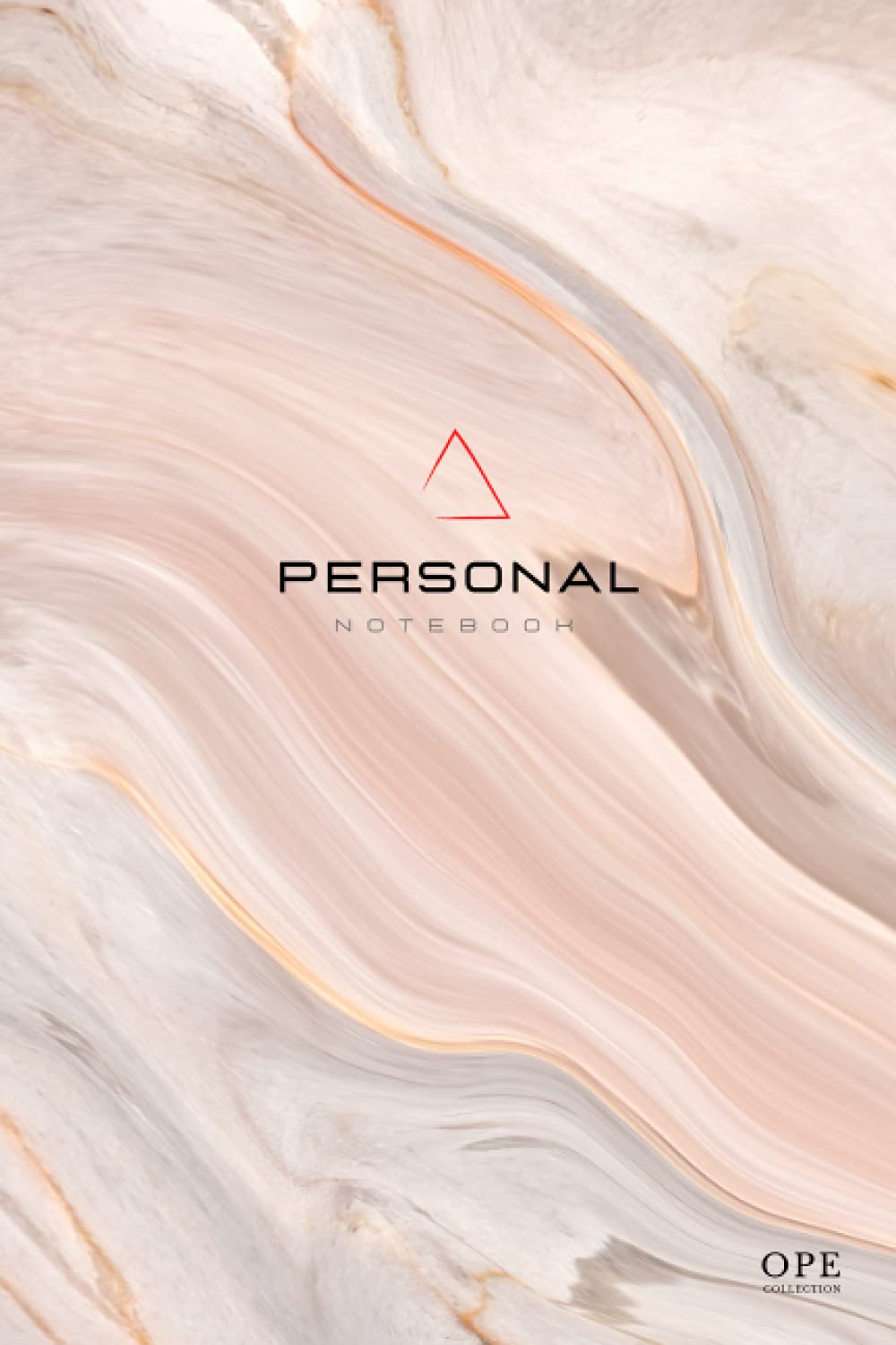 OPE Collection - Personal NoteBook Pink Marble Edition | Carnet A5 - 200 Pages Blanches Lignées 90g/m²: Cahier d'écriture, Bloc-Note, Croquis, Dessin, Journal Intime Adulte book