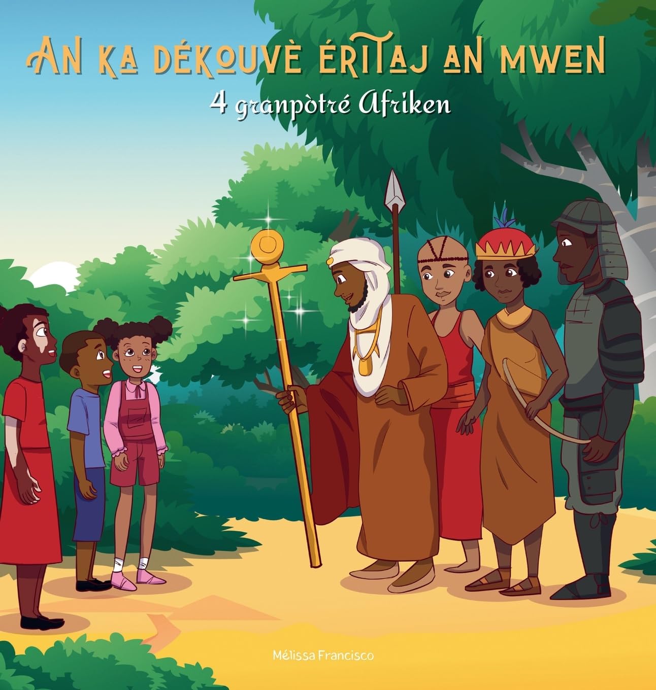 An ka dékouvè éritaj an mwen: 4 granpòtré Afriken book