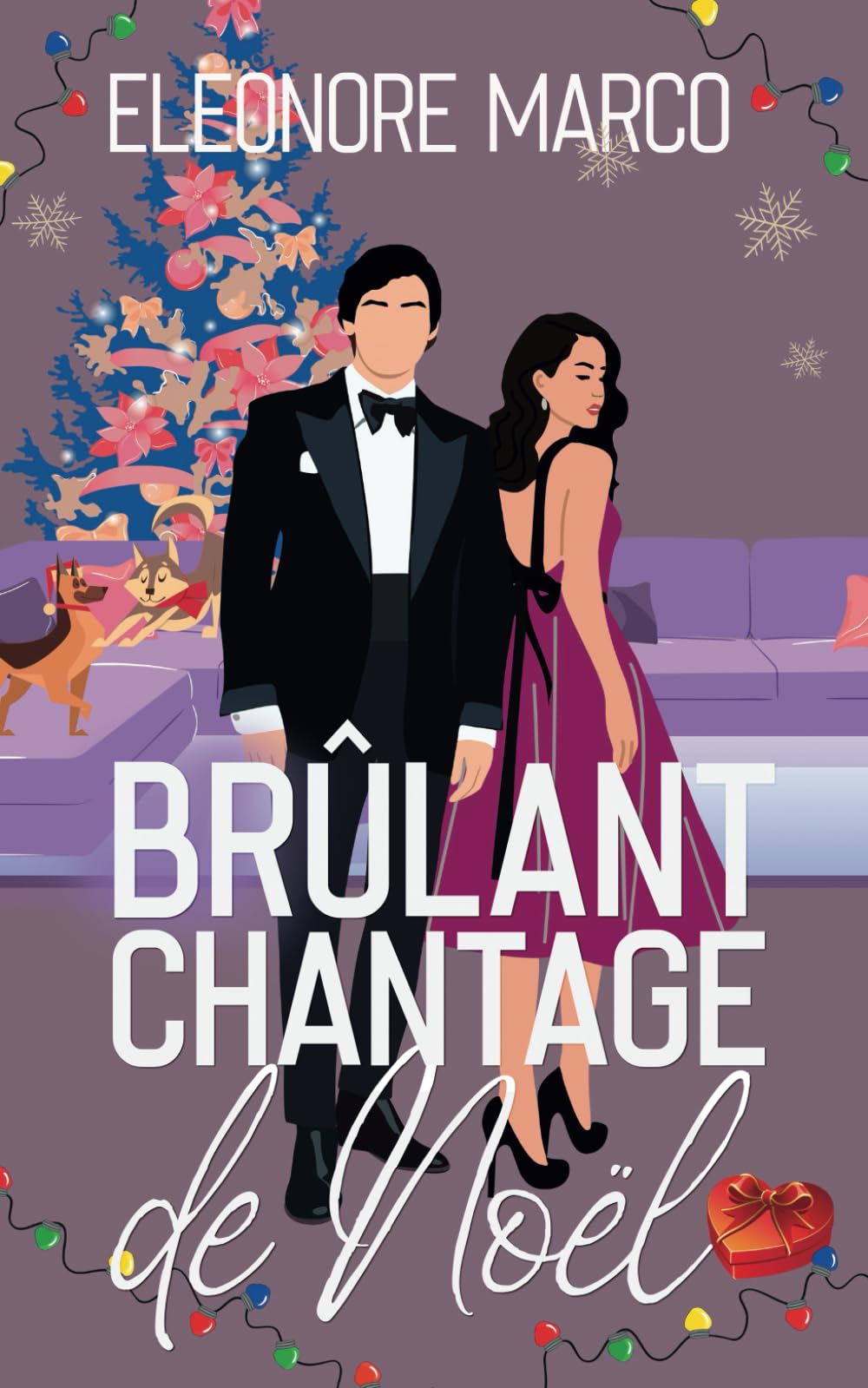 Brûlant chantage de Noël: Une romance de Noël enemies to lovers book