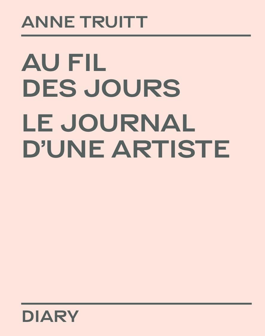 Au fil des jours: Le journal d'une artiste book