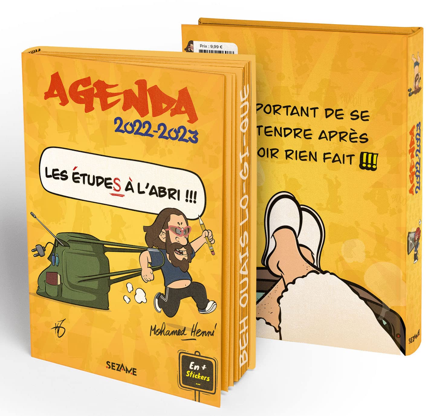 Agenda scolaire 2022 2023 (Momo Henni) book