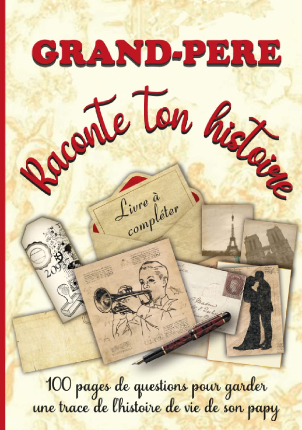 L'histoire de sa Vie Racontée par Grand Père: Livre Mémoire à Offrir à Son Papy pour Partager ses Souvenirs avec les Petits Enfants - Idée Cadeau Fête des Grands-Pères ou Noël Parents & Children