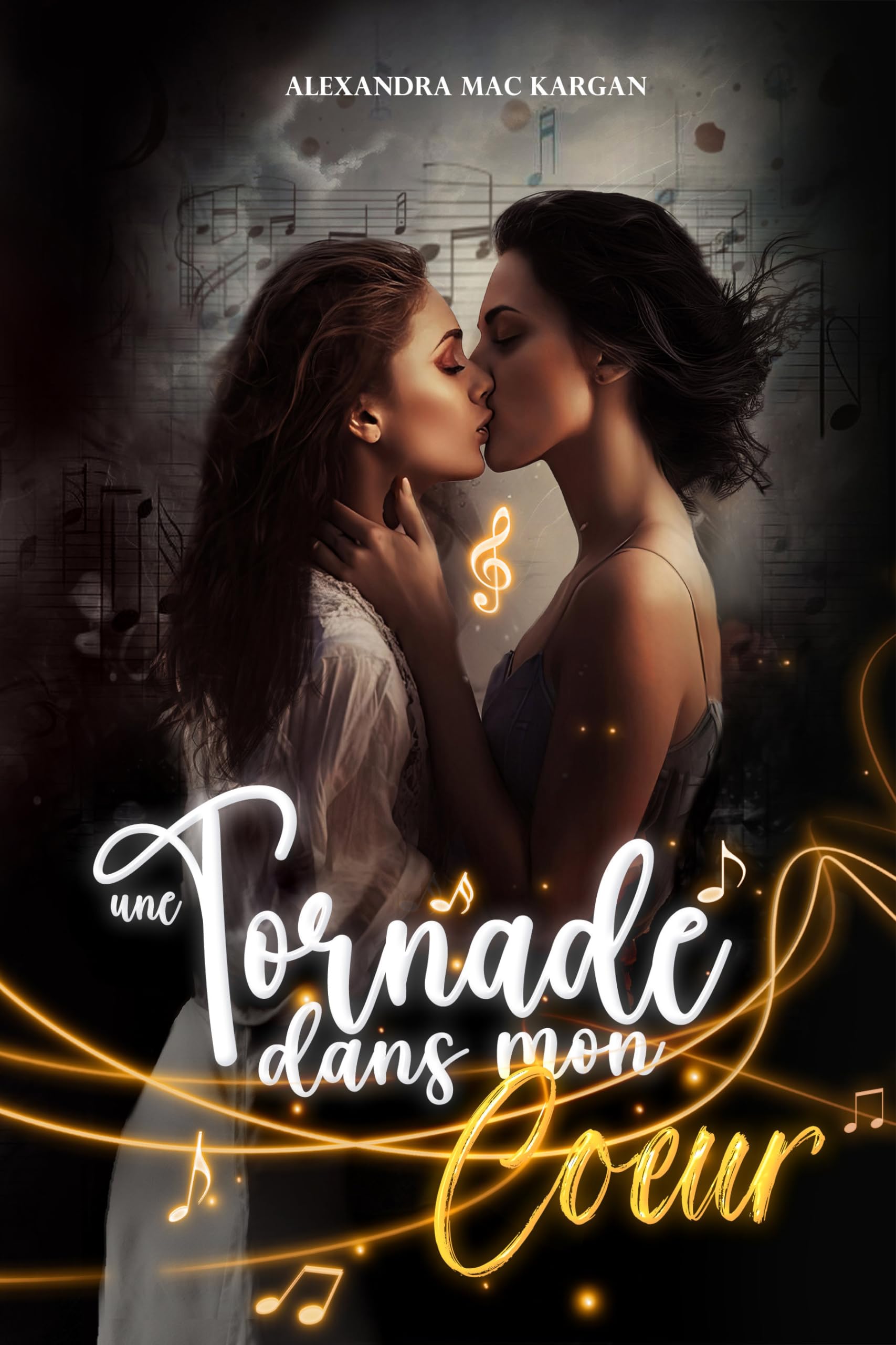 Une tornade dans mon coeur - Roman lesbien - Livre lesbien book