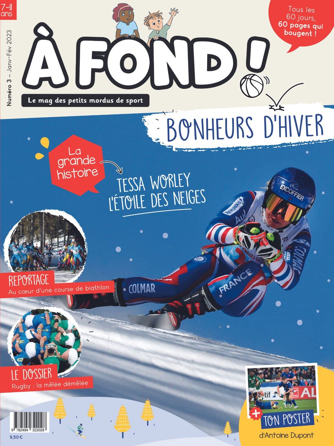 À fond ! N°3 - jan-fév 2023: Le mag des petits mordus de sport Leisure & Fun