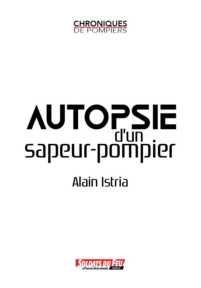 Product Image: Autopsie d'un sapeur-pompier