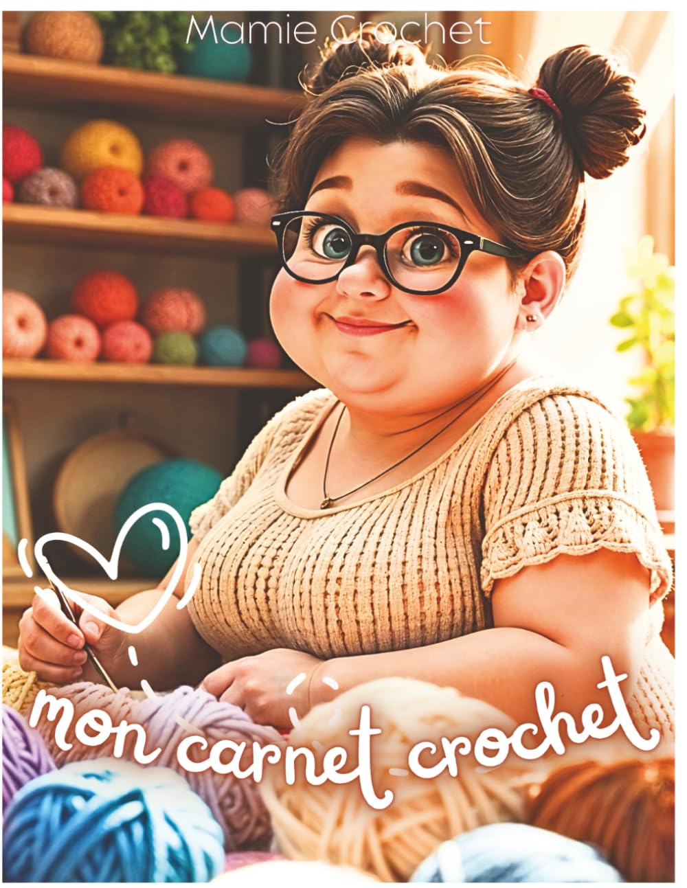 Grand Carnet Crochet Mamie Crochet: Votre compagnon idéal pour 80 créations au crochet book