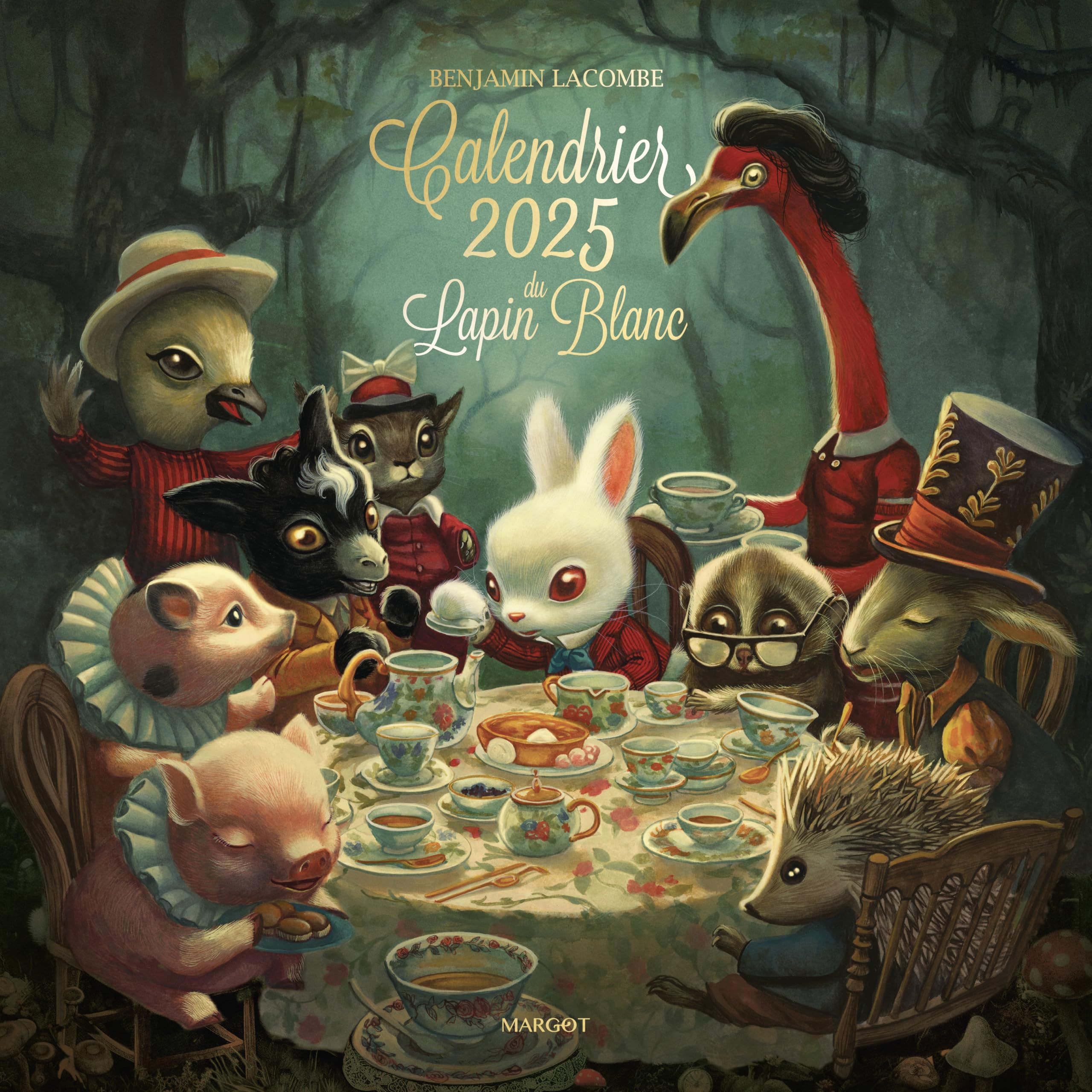 Le Calendrier de Monsieur le Lapin Blanc 2025 Children's books