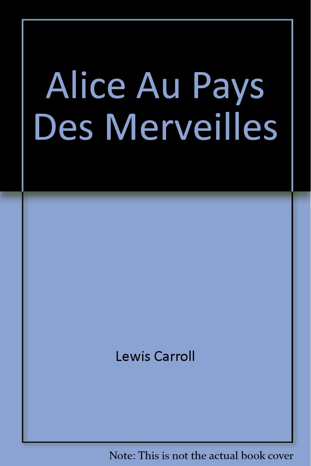 Alice au pays des merveilles ned book