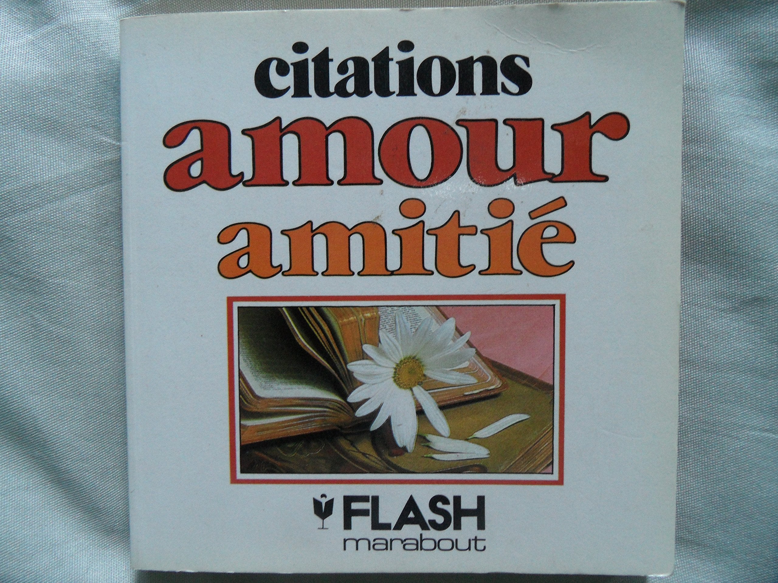 Citations amour : Un thème éternel, des phrases qui en disent long (Marabout flash) book