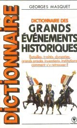 Dictionnaire des grands évènements historiq. book