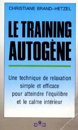 Product Image: Le training autogène