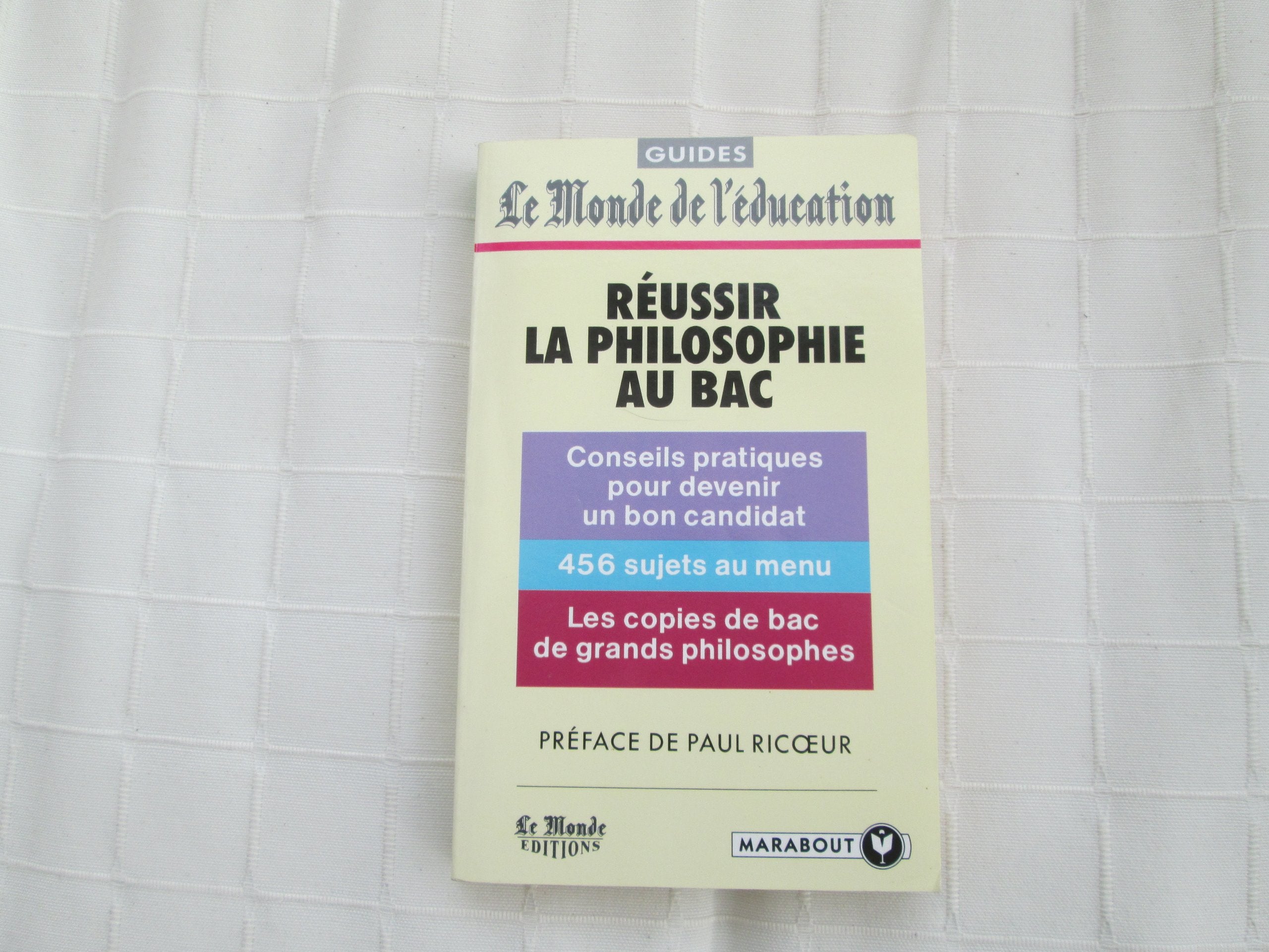 Reussir La Philosophie Au Bac Books