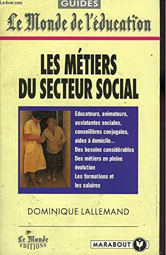 Les métiers du secteur social book