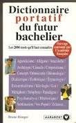 Dictionnaire portatif du futur bachelier Books