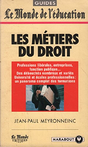 Les Metiers Du Droit book