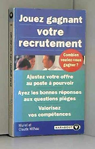 Jouez gagnant votre recrutement book