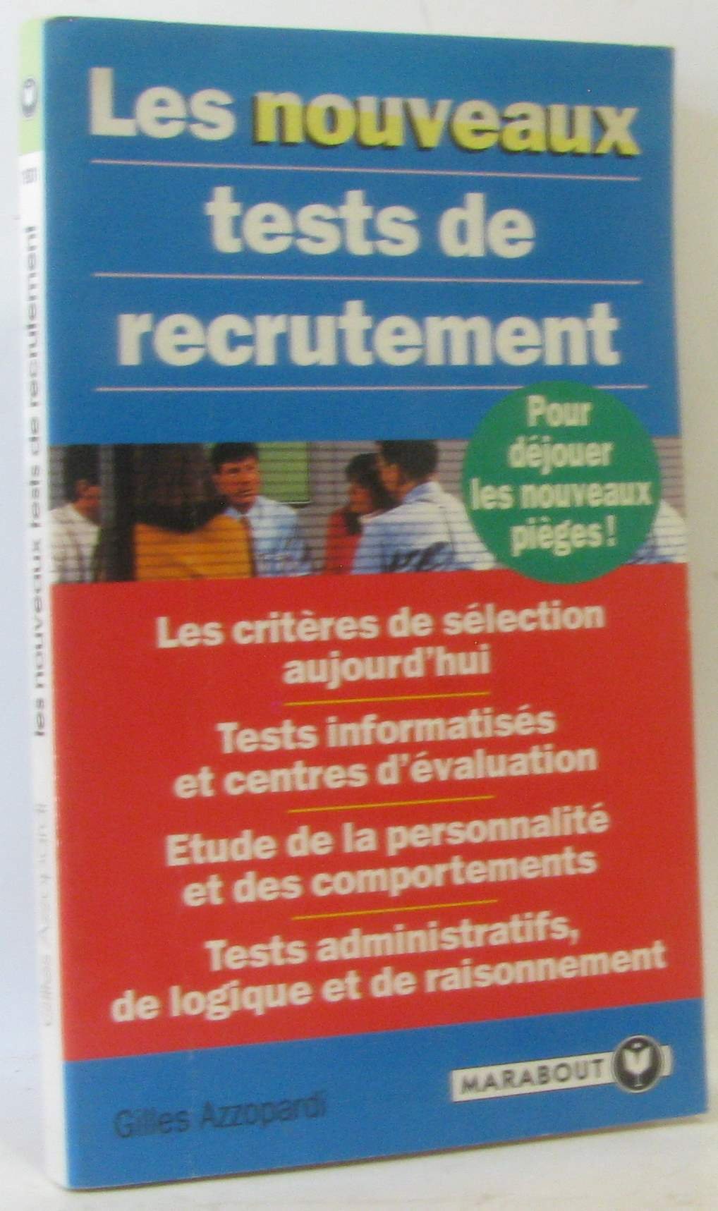 Les nouveaux tests de recrutement Books