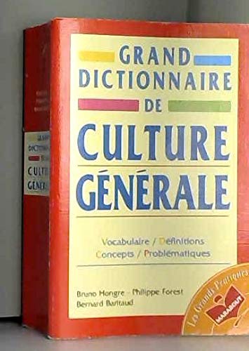 Grand dictionnaire Marabout de la culture générale Books