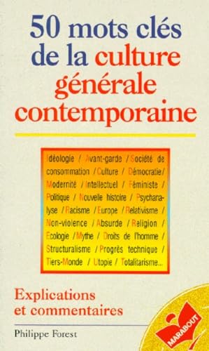 50 Mots Cles De La Culture Generale Contemporaine. Explications Et Commentaires Books