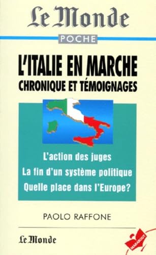 L'ITALIE EN MARCHE.: Chronique et témoignages book