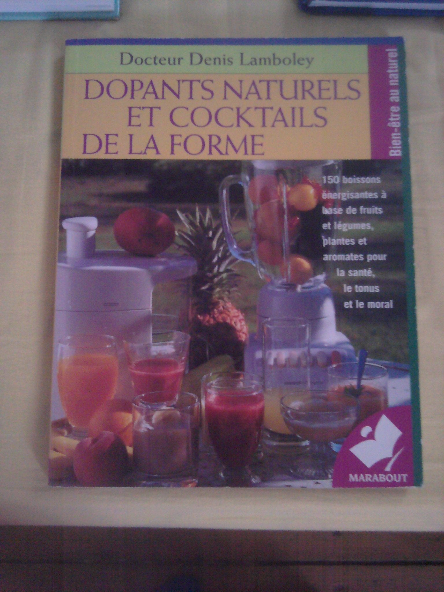 Dopants naturels et cocktails de la forme book
