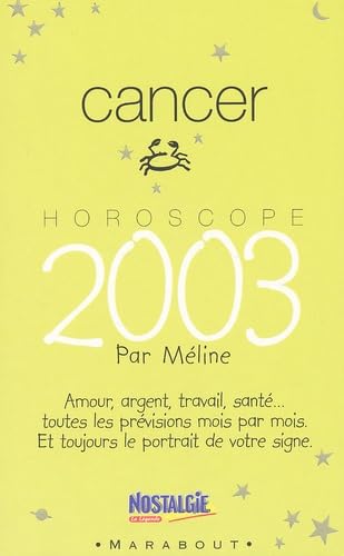 Product Image: Horoscope 2003 : Cancer