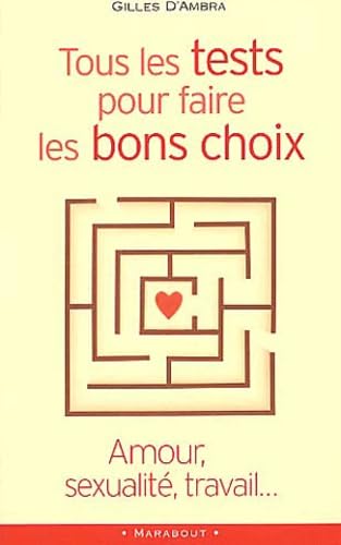 Tous les tests pour faire les bons choix Books