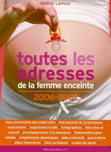 Toutes les adresses de la femme enceinte book