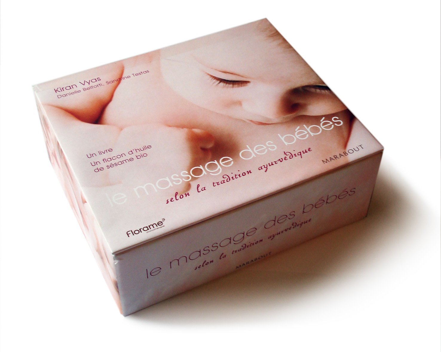Massages pour bébé selon la tradition ayurvédique: Livre et flacon d'huile de sésame Books
