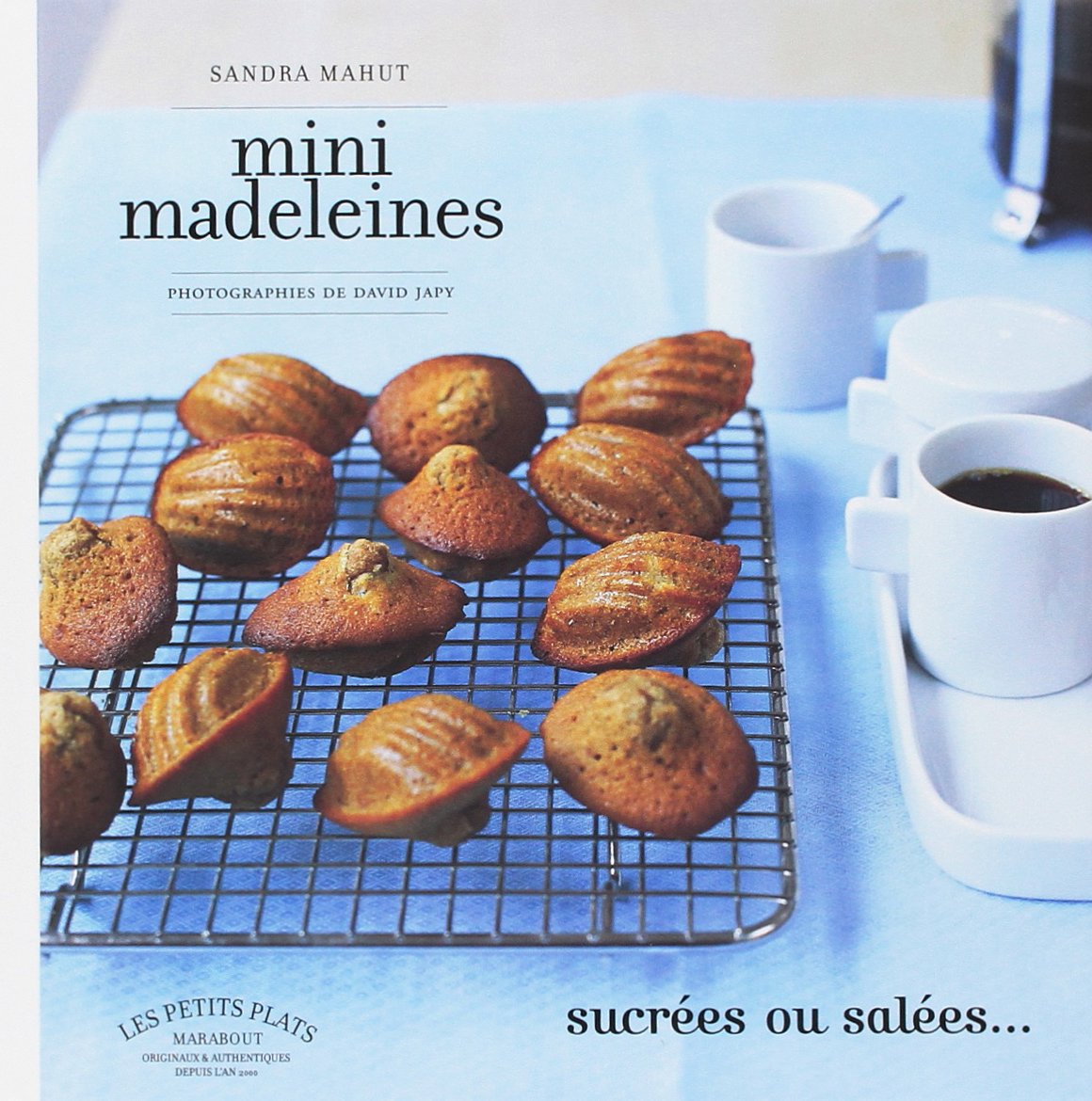 Mini madeleines: Cook'in Box 45 recettes + 40 moules en silicone book
