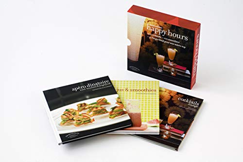 Mon coffret Happy hours: 100 cocktails + 100 smoothies + 30 finger food pour une soirée top book