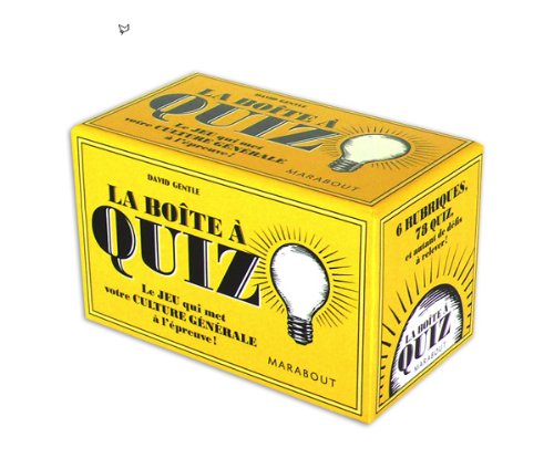 La boîte à quizz : Le jeu qui met votre culture générale à l'épreuve ! Books