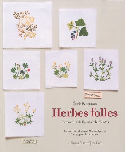 Herbes folles: 40 modèles de fleurs et de plantes Books
