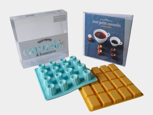 Tout petits cannelés & financiers: 35 recettes + 2 moules en silicone Books