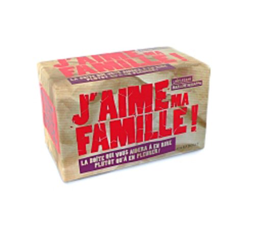 J'aime ma famille !: La boîte qui vous aidera à en rire plutôt qu'à en pleurer ! book