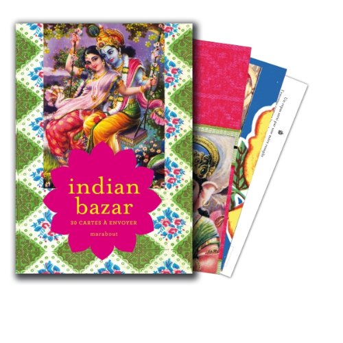 Indian Bazar: 30 cartes à envoyer book